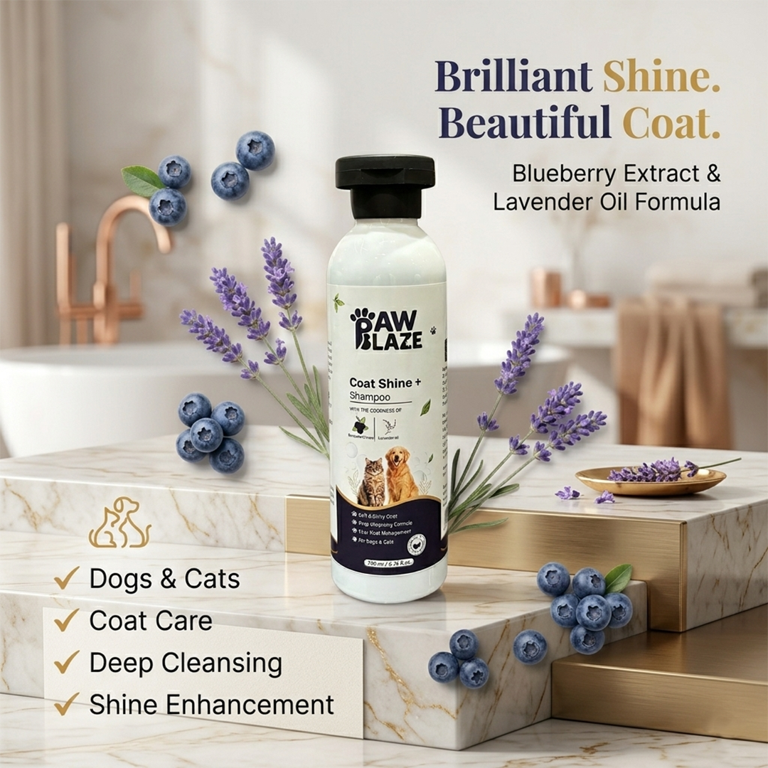 PawBlaze Coat Shine+ Shampoo(200Ml)