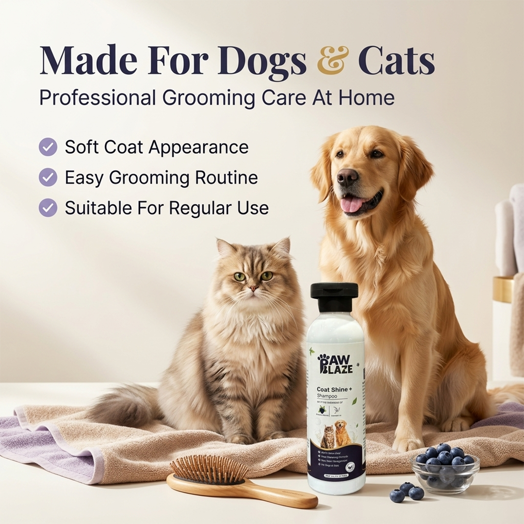 PawBlaze Coat Shine+ Shampoo(200Ml)