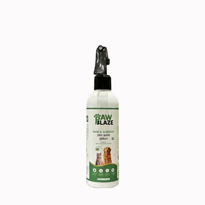 PawBlaze Neem & Aloevera Dry Bath(250Ml)