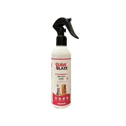 PawBlaze Strawberry Dry Bath (250Ml)