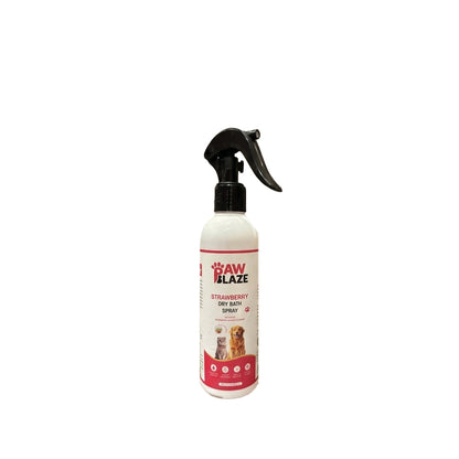 PawBlaze Strawberry Dry Bath (250Ml)