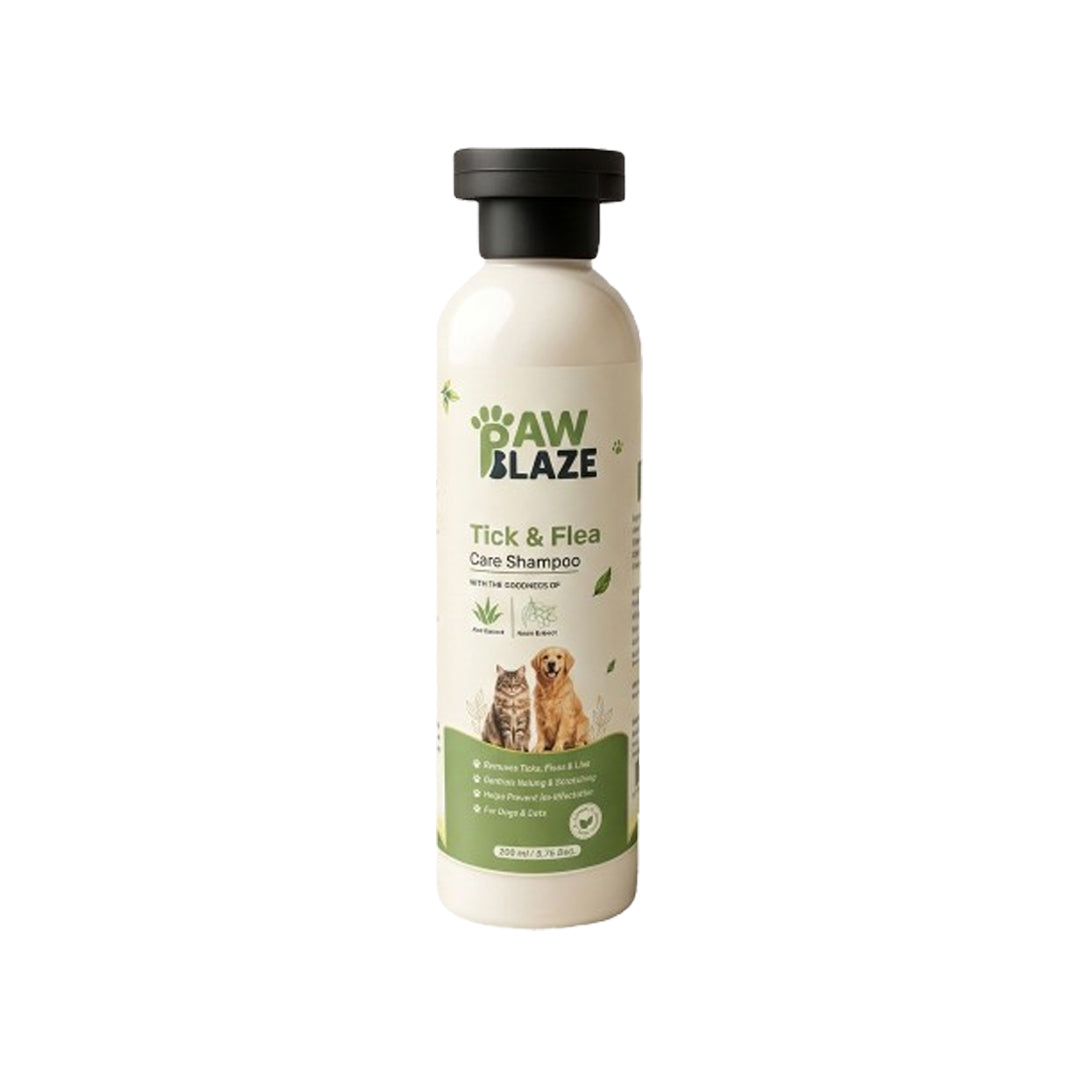PawBlaze Tick & Flea Care Shampoo(200Ml)