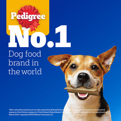 Pedigree Dentastix Dog Treat Oral Care for Adult Small Breed (5-10 kg), (7 Sticks) 110g Weekly Pack