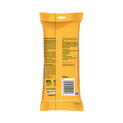 Pedigree Dentastix Large Breed (25 kg+) Oral Care Dog Treat, 270g Weekly Pack (7 Chew Sticks)