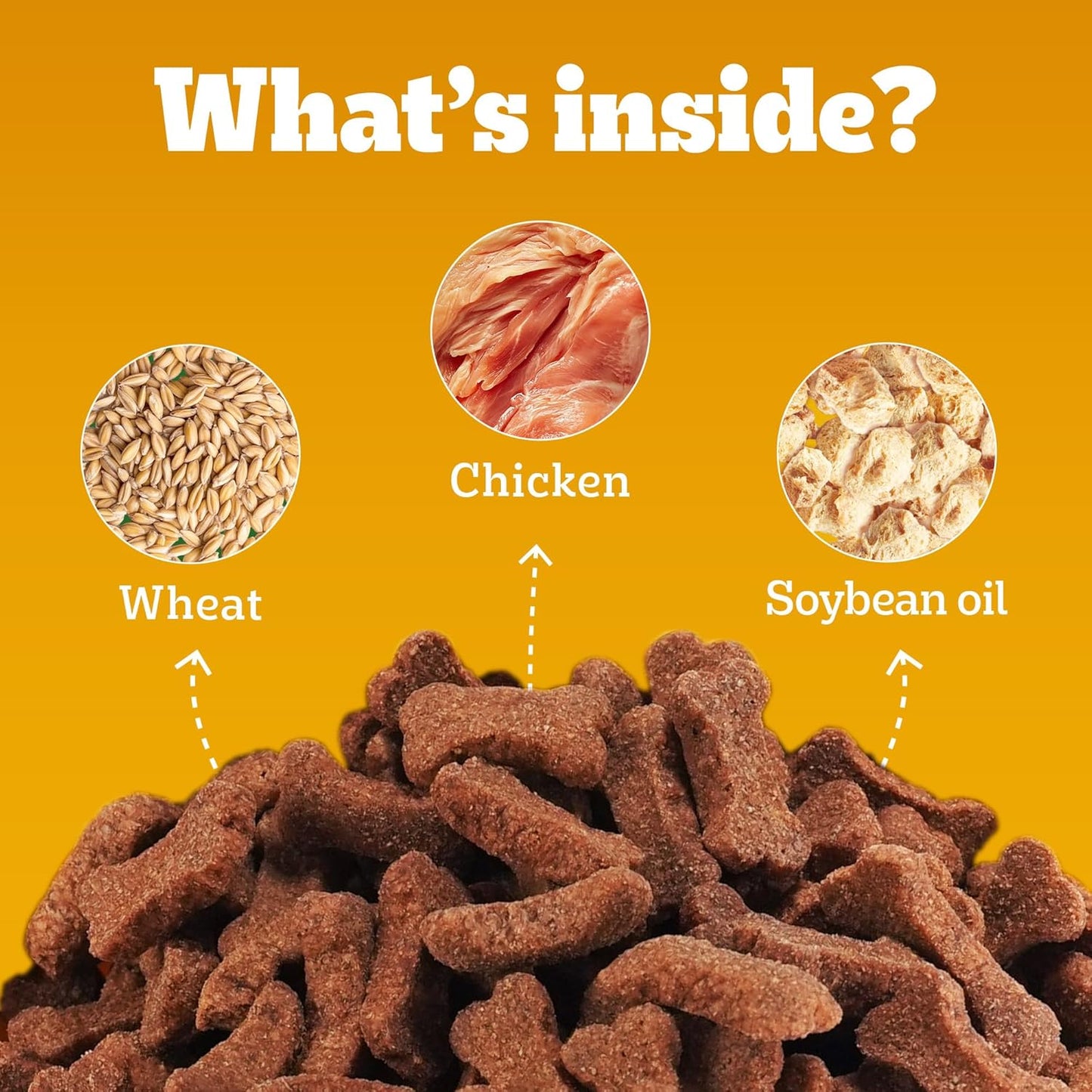 Pedigree Biscrok (Above 4 Months) Dog Biscuits, Chicken Flavour, 900 g, No. 1 Dog Trainer’s Preferred Brand In India