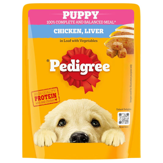 Pedigree Puppy Dry Dog Food  Food- Chicken & Milk, 1kg Pack