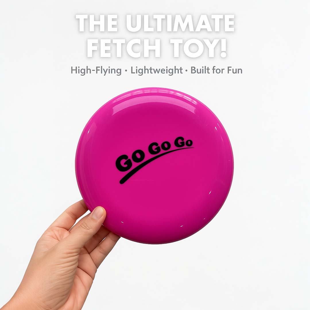 Talking Dog Club  Pop Light weight Frisbee - Pink