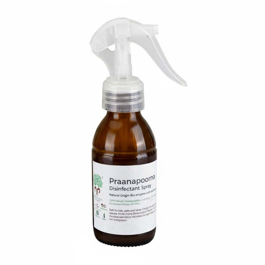 Praanapoorna 100% Natural Disinfectant Spray for Toilet and Bathroom - 100ml