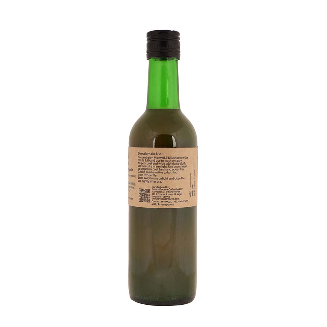 Praanapoorna 100% Natural Pet Wipe Freshcoat - 350ml