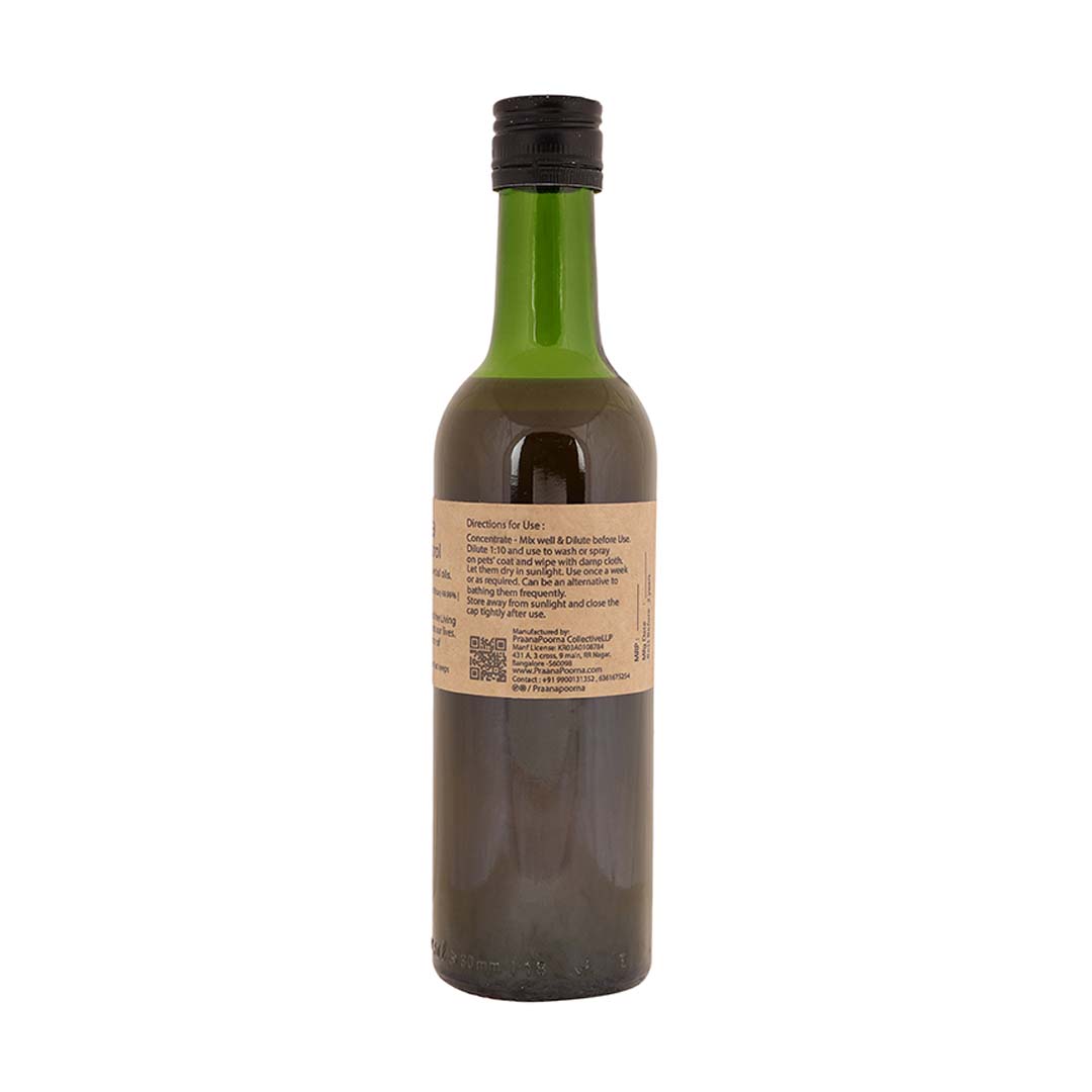 Praanapoorna 100% Natural Pet Wipe Pestcontrol - 350ml