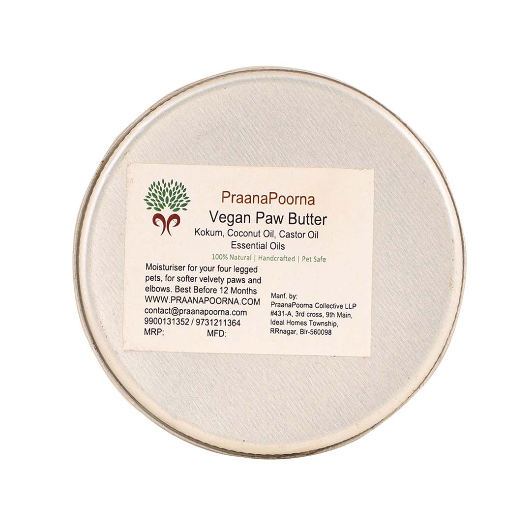 Praanapoorna 100% Natural Paw Butter Vegan - 40g