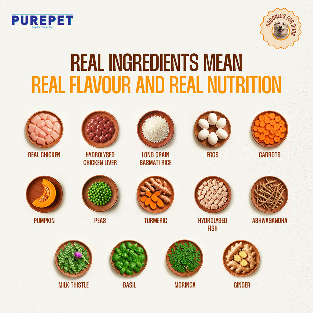 PurePet Chicken Biryani Fresh Dog Food, 300gm