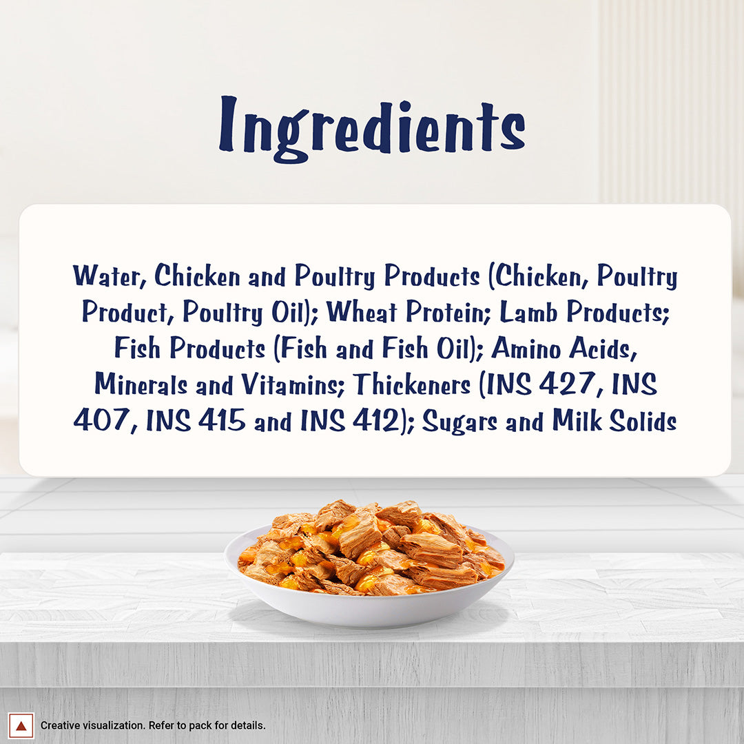 Purina Felix with Chicken in Jelly | Wet Food for Kittens | Complete and Balanced Cat Food, Pack of 12 Pouches (12 x 85 g)