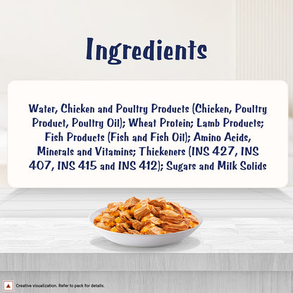 Purina Felix with Chicken in Jelly | Wet Food for Kittens | Complete and Balanced Cat Food, Pack of 12 Pouches (12 x 85 g)