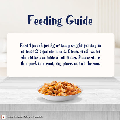 Purina Felix with Mackerel in Jelly | Wet Food for Adults | Complete and Balanced Cat Food, Pack of 12 Pouches (12 x 85 g)
