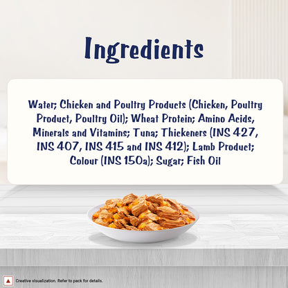 Purina Felix with Tuna in Jelly | Wet Food for Kittens | Complete and Balanced Cat Food, Pack of 12 Pouches (12 x 85 g)