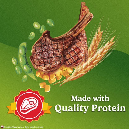 Purina Friskies Meat Adult Dog Food, Dry Dog Food, Balanced Nutrition, 2.5 kg