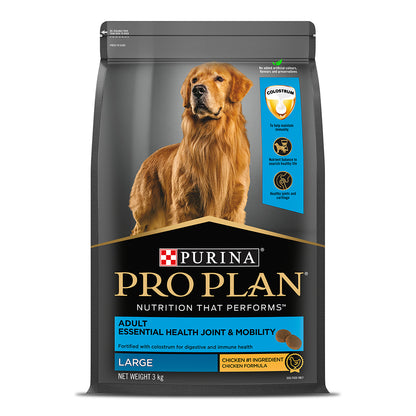 Purina Pro Plan Adult Dog Kibble Food for Large Breed Dogs, 3Kg Pack
