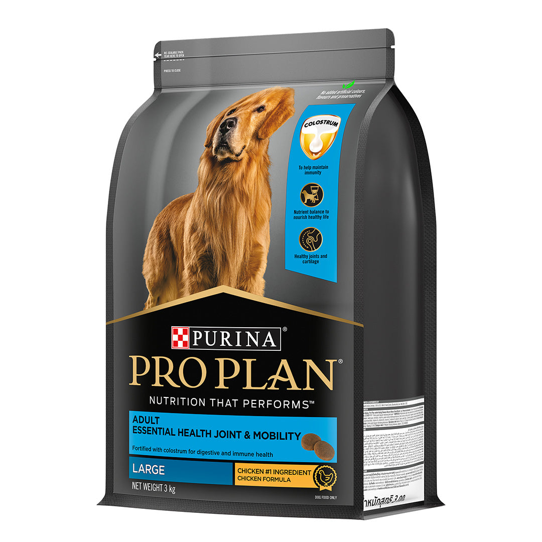 Purina Pro Plan Adult Dog Kibble Food for Large Breed Dogs, 3Kg Pack
