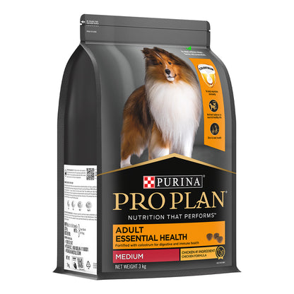 Purina Pro Plan Adult Dog Kibble Food for Medium Sized Dogs, 3Kg Pack