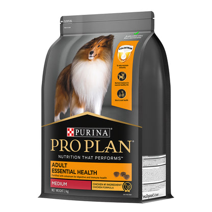 Purina Pro Plan Adult Dog Kibble Food for Medium Sized Dogs, 3Kg Pack