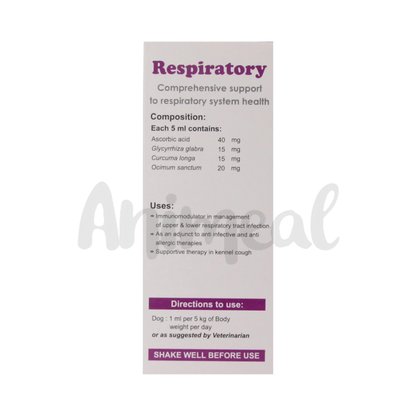 RESPIRATORY PET SYRUP - Animeal
