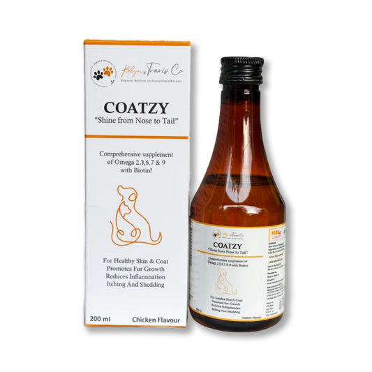 Robyn & Travis Co Coatzy Syrup | For Dogs & Cats