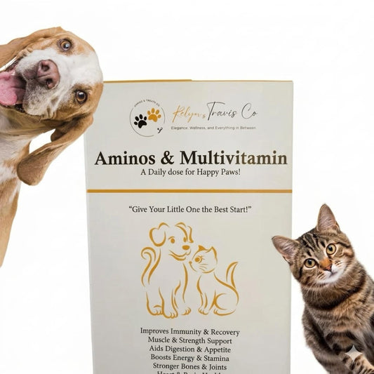 Robyn & Travis Co Multivitamin & Aminos Syrup | For Dogs & Cats