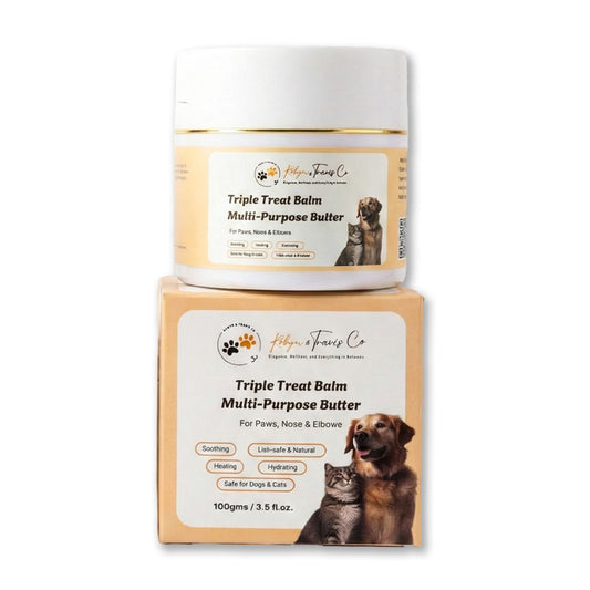 Robyn & Travis Co Triple Treat Balm | For Paws, Noes & Elbows | For Cats & Dogs