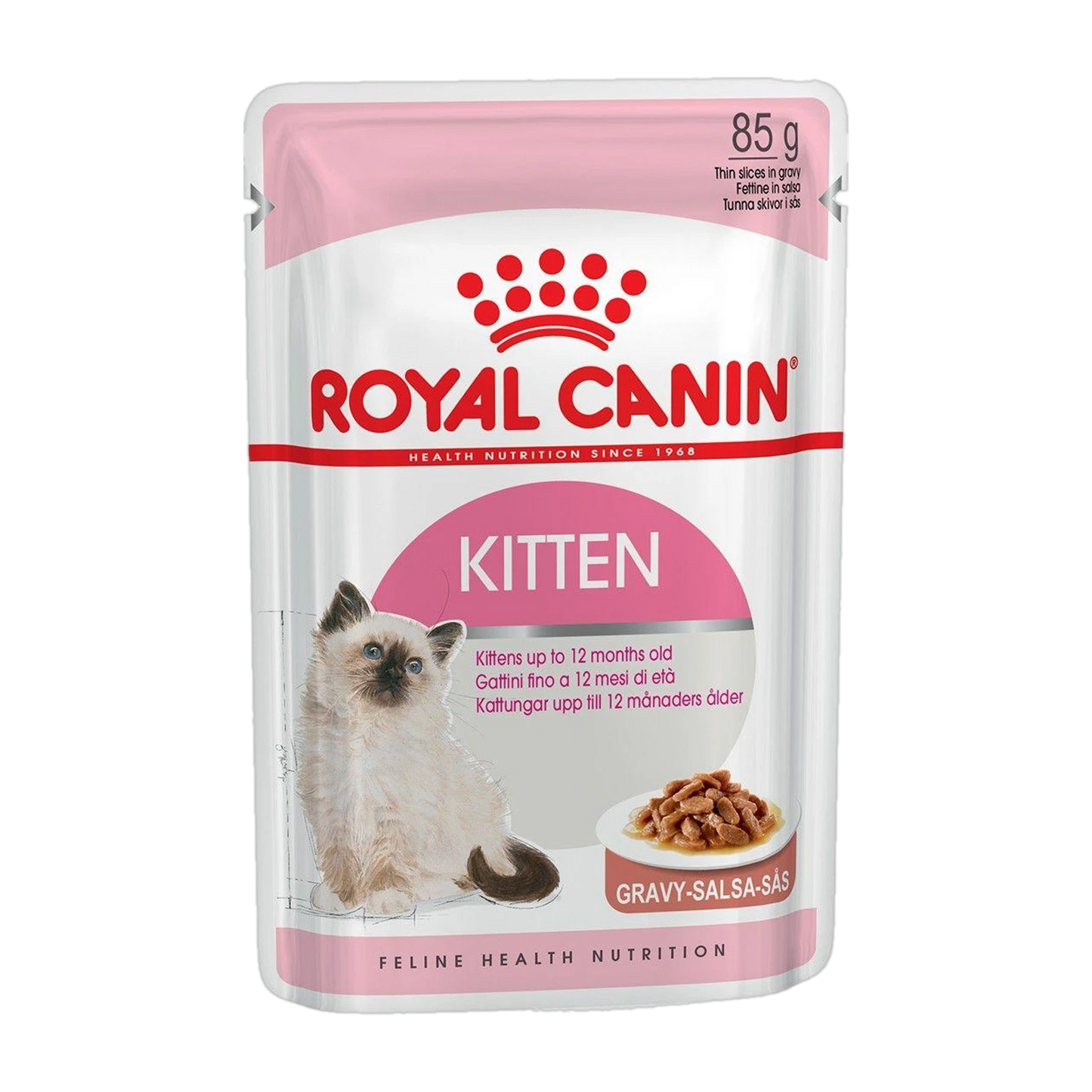 Royal Canin Kitten Food, 1.02 Kg, Wet Food, Supports Immune System & Brain Development, Promotes Healthy Growth