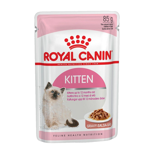 Royal Canin Kitten Food, 1.02 Kg, Wet Food, Supports Immune System & Brain Development, Promotes Healthy Growth