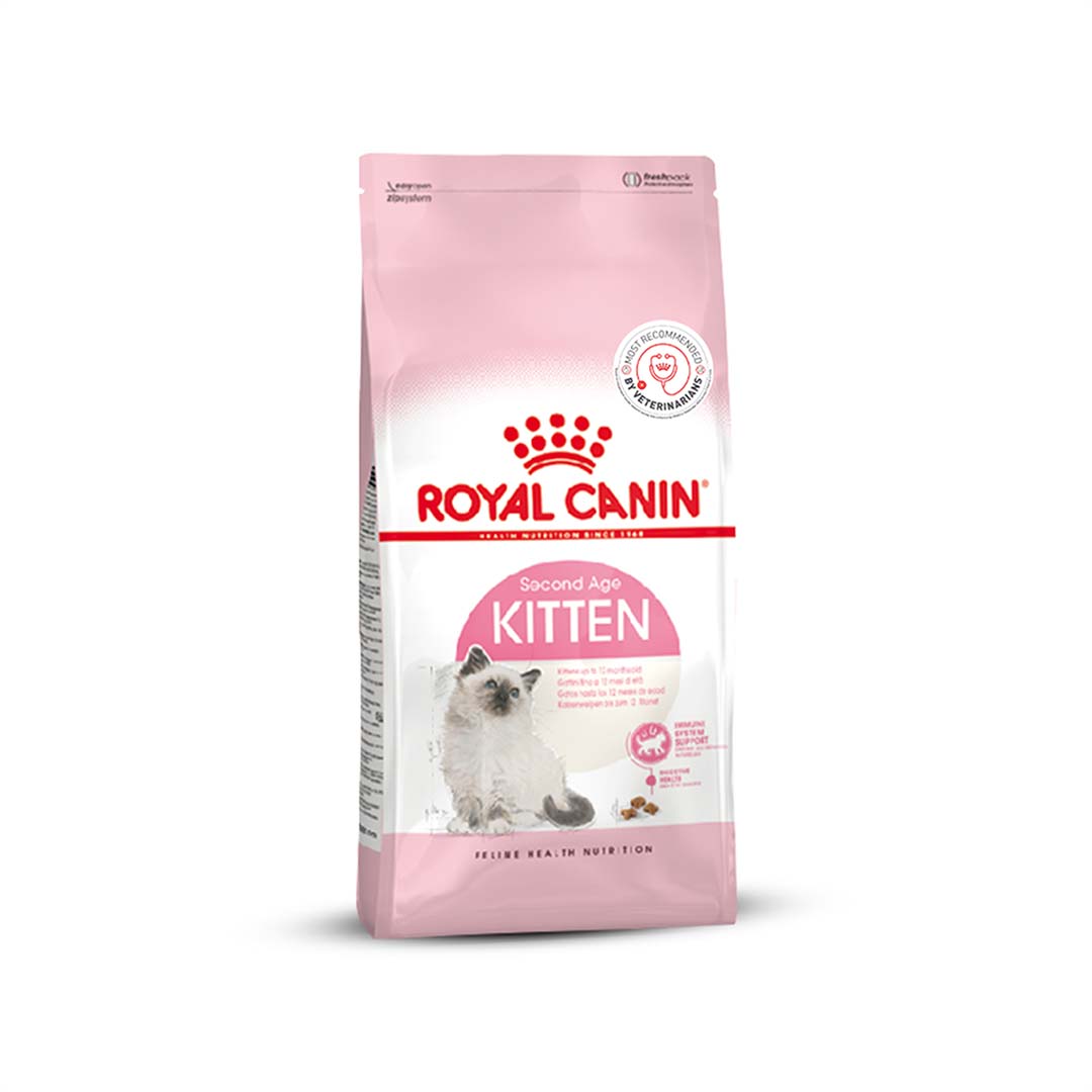 Royal Canin Kitten Food, 2 Kg, Dry Food, Supports Immune System & Brain Development, Promotes Healthy Growth
