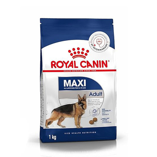 Royal Canin Maxi Adult Dog Food, 1 Kg, Dry Food, Supports Digestive Health & Bone & Joint Health, Maintains Ideal Muscle Mass