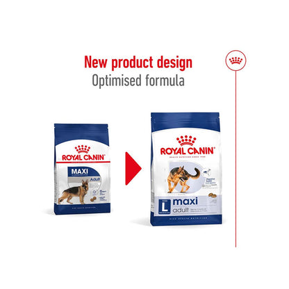 Royal Canin Maxi Adult Dog Food, 1 Kg, Dry Food, Supports Digestive Health & Bone & Joint Health, Maintains Ideal Muscle Mass
