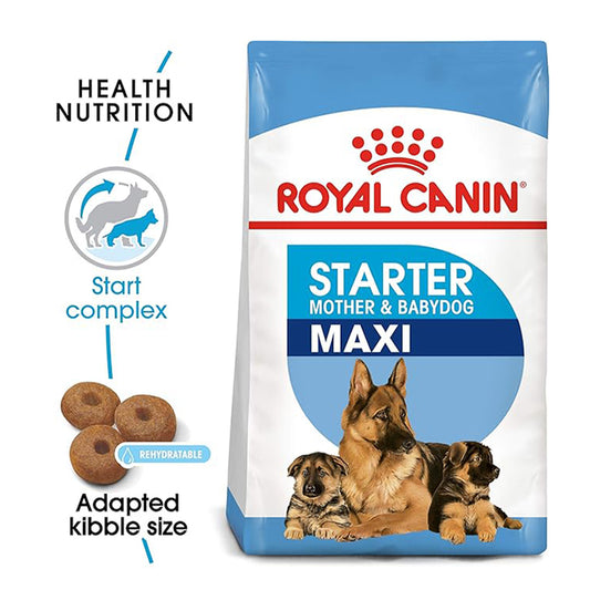 Royal Canin Maxi Starter Mother & Babydog Food, 1 Kg, Dry Food, Supports Immune System & Digestive Health, Promotes Healthy Growth