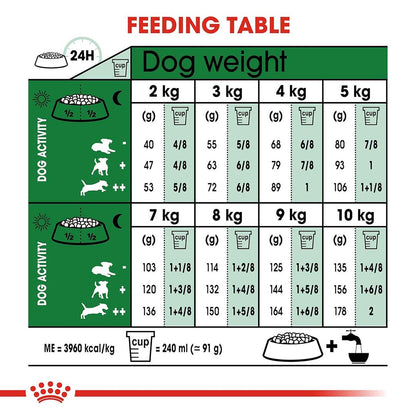Royal Canin Mini Adult Dog Food, 2 Kg, Dry Food, Supports Digestive Health & Dental Hygiene, Maintains Ideal Weight