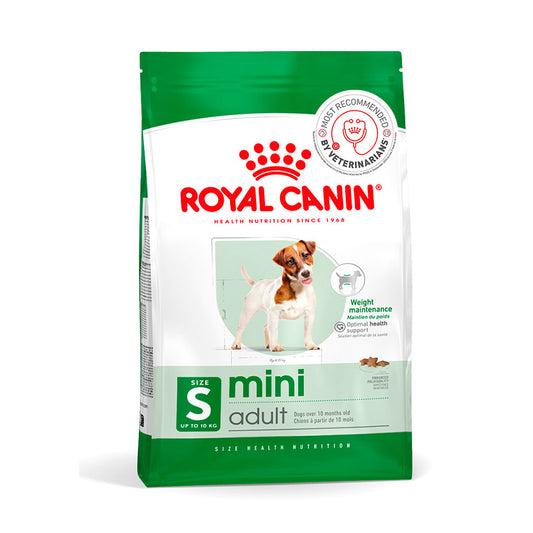 Royal Canin Mini Adult Dog Food, 800 g, Dry Food, Supports Digestive Health & Dental Hygiene, Maintains Ideal Weight