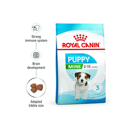 Royal Canin Mini Puppy Food, 800 g, Dry Food, Supports Immune System & Digestive Health, Promotes Healthy Growth