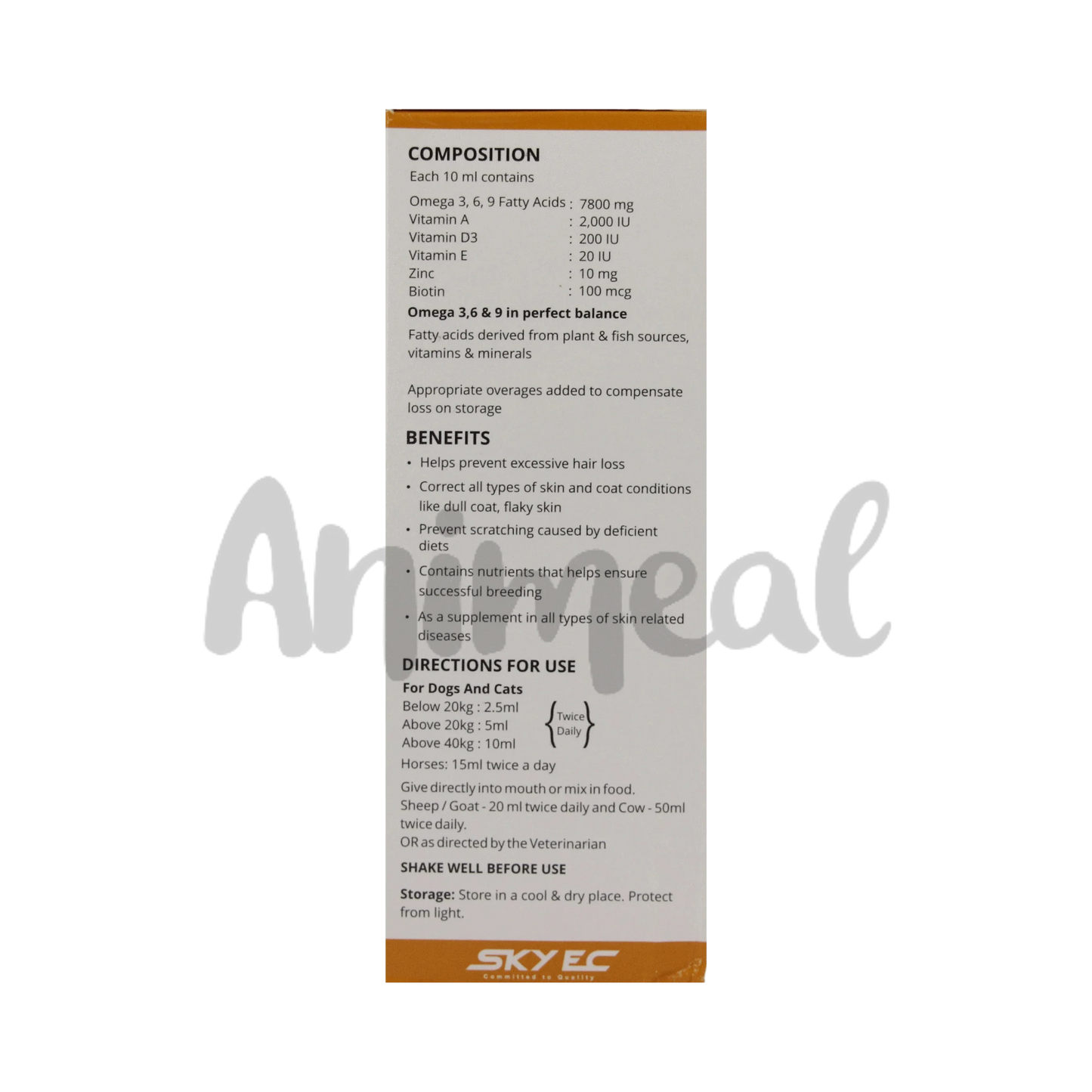 STAR COAT SYRUP (M) - Animeal