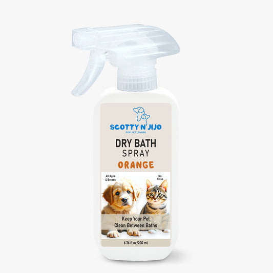 Scotty n' Jijo Dry Bath - Orange