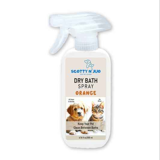 Scotty n' Jijo Dry Bath - Orange