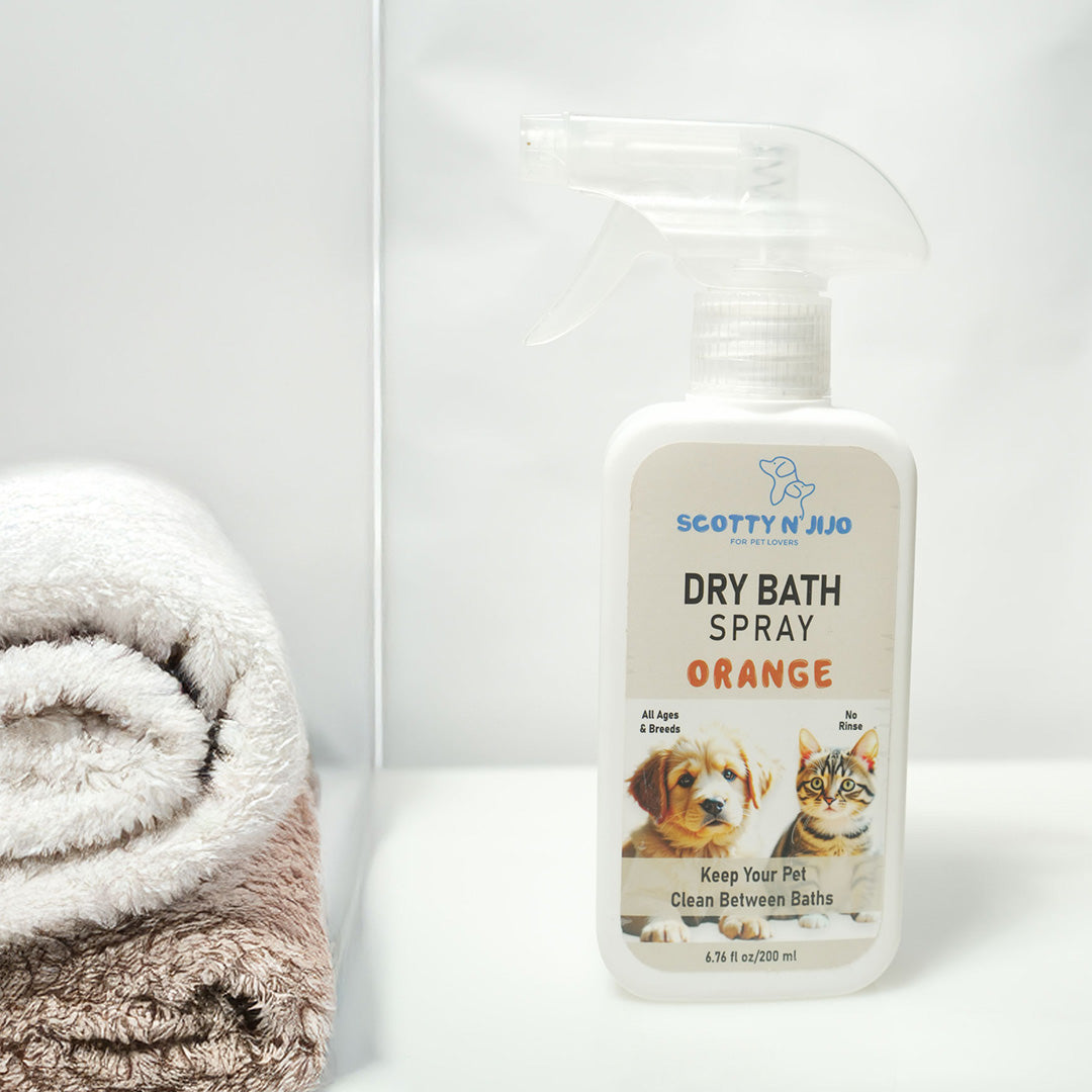 Scotty n' Jijo Dry Bath - Orange