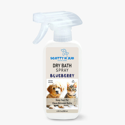 Scotty n' Jijo Dry Bath - Blueberry