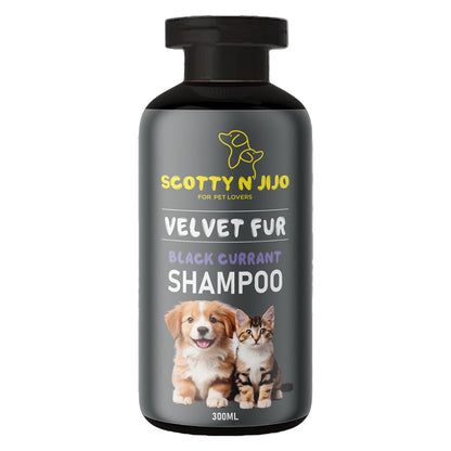 Scotty n' Jijo Velvet Fur-Black Currant