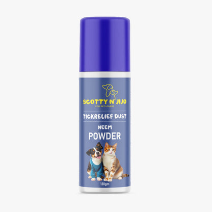 Scotty n' Jijo TickRelief Dust-Neem Powder