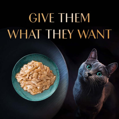 Sheba Rich Premium Adult (1+ Years) Wet Cat Food, Maguro & Bream Flavour, 35 g Pouch, High-moisture wet food for healthy hydration