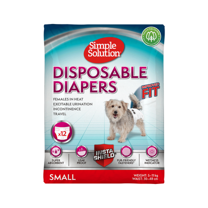 Simple Solution Disposable Diapers Small: 30-48cm, 12pcs
