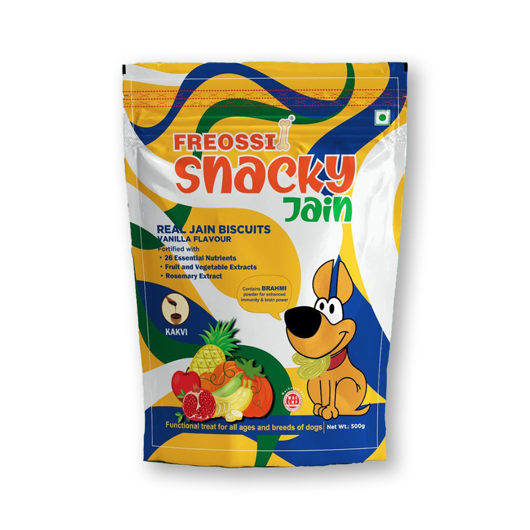 Snacky Jain | Real Jain Biscuits Vanilla Flavour