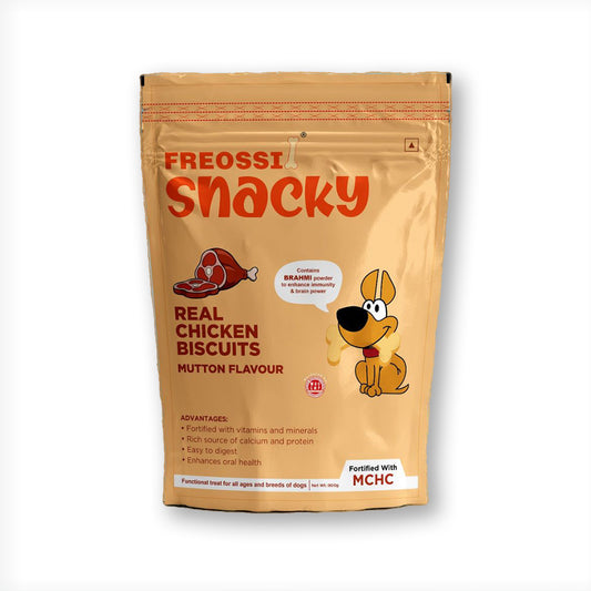 Snacky Chicken – Real Chicken Biscuits with Mutton Flavour