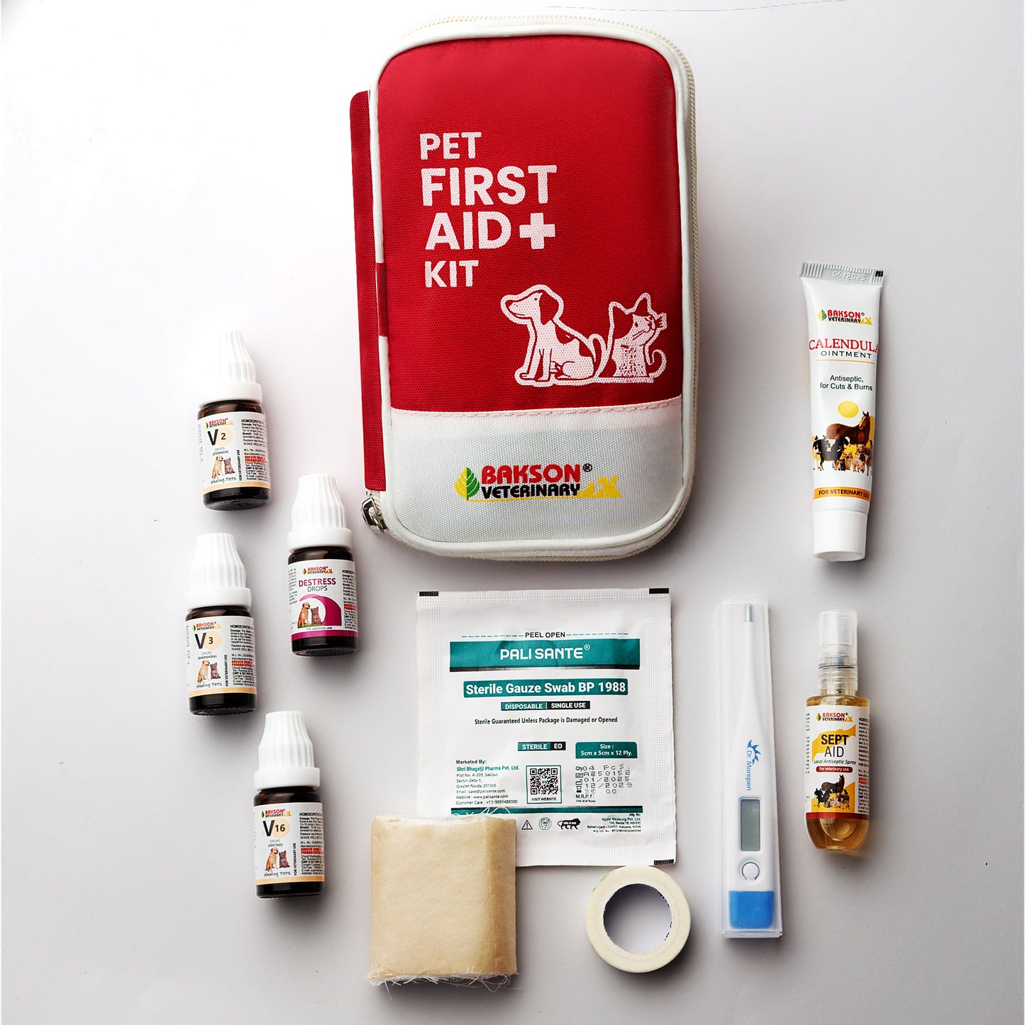 Bakson Veterinary Pet First Aid Kit